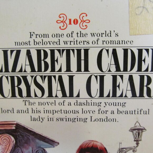 Crystal Clear by Elizabeth Cadell Vintage Paperback 1973 Bantam PB - Picture 3 of 16